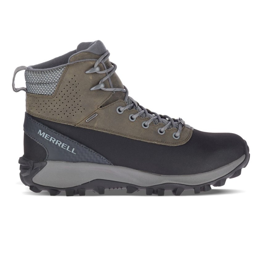 Bottes Merrell Thermo Kiruna Mid Shell Waterproof Grise/Noir Homme | X.X.XUKG